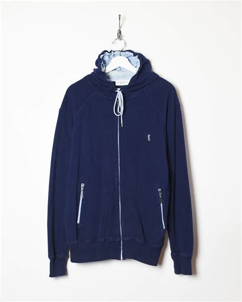 Yves Saint Laurent Zip Up Hoodie 